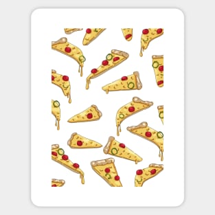 Pizza pattern Sticker